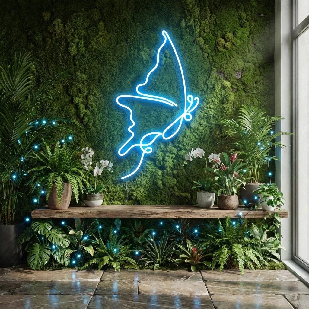 Butterfly Led Neon Sign Light