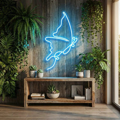 Butterfly Led Neon Sign Light