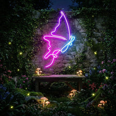Butterfly Led Neon Sign Light
