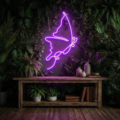 Butterfly Led Neon Sign Light