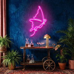 Butterfly Led Neon Sign Light