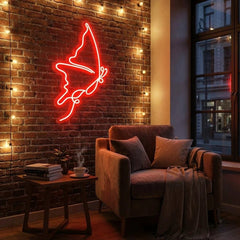Butterfly Led Neon Sign Light