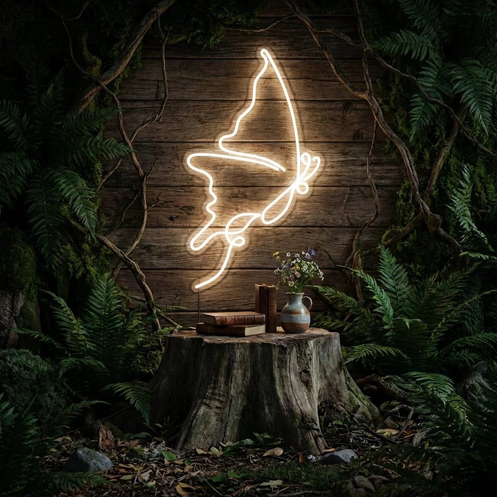 Butterfly Led Neon Sign Light