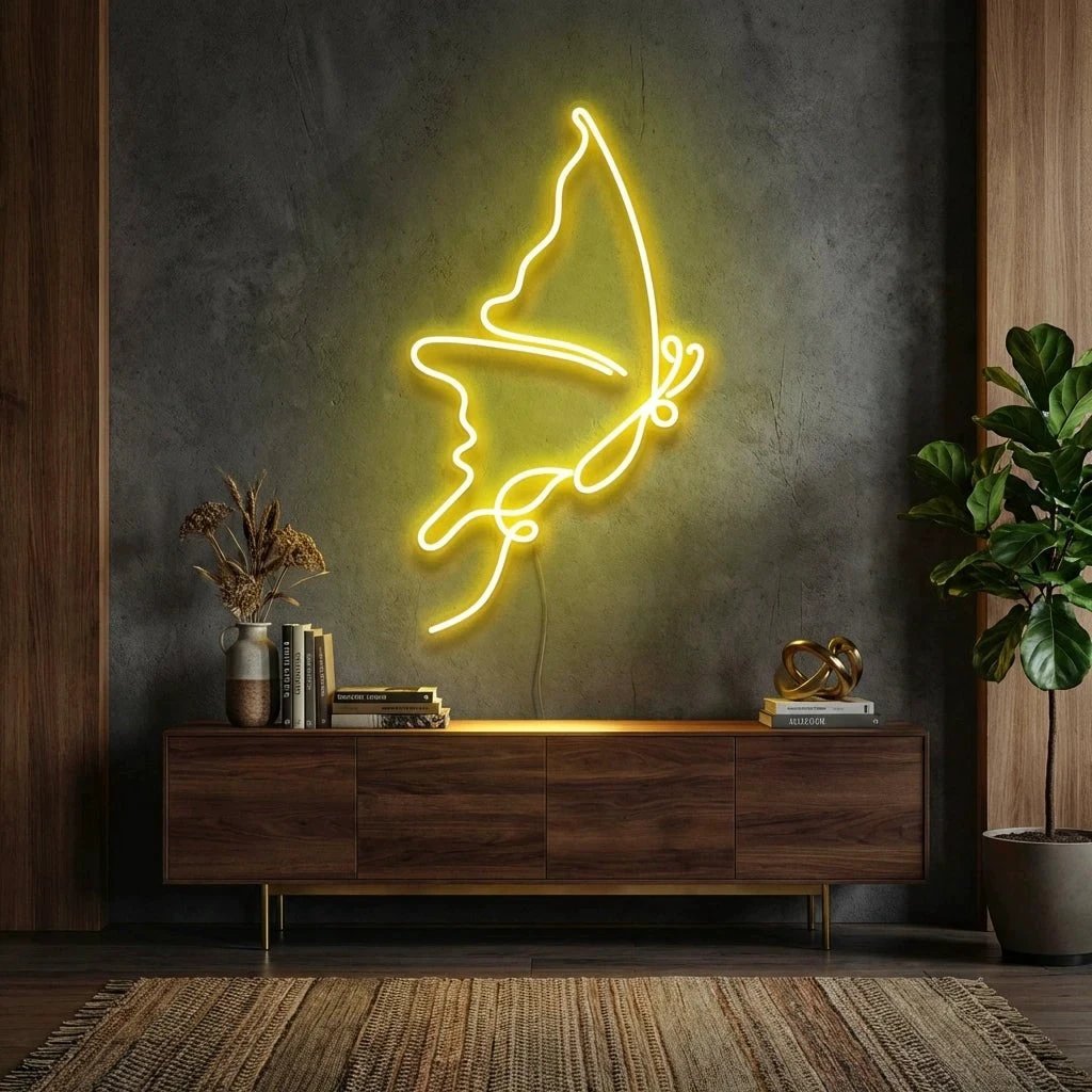 Butterfly Led Neon Sign Light