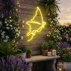 Butterfly Led Neon Sign Light