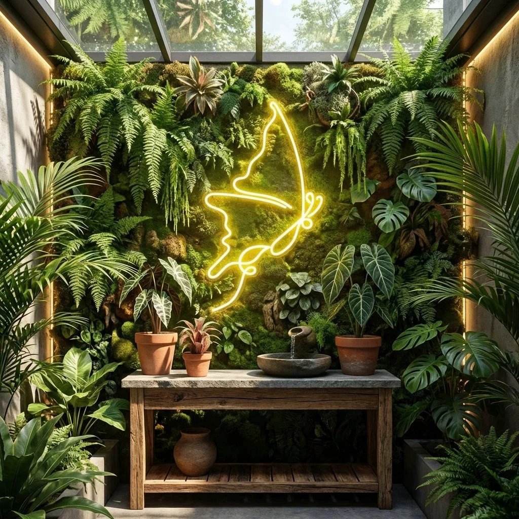 Butterfly Led Neon Sign Light