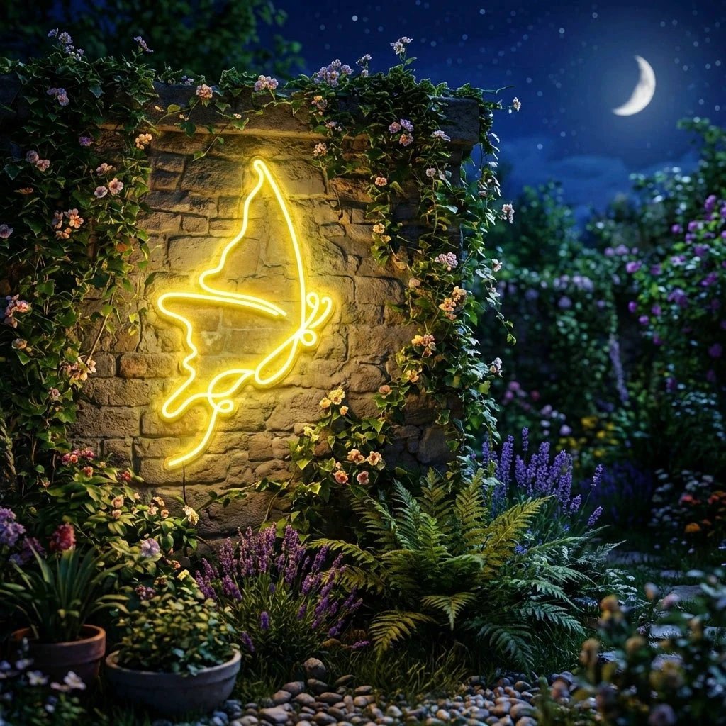 Butterfly Led Neon Sign Light