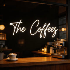 Custom Neon: The Coffees