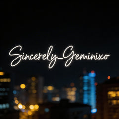 Custom Neon: Sincerely_Gem...