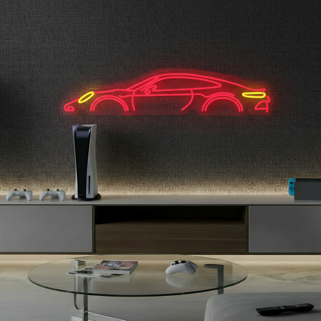 Car Led Neon Sign Man Cave Decor Sign Unique Festival Gift - VN03 - Customneonstudio