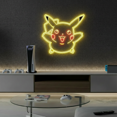 Cartoon Neon Artwork Sign Room Decor Sign