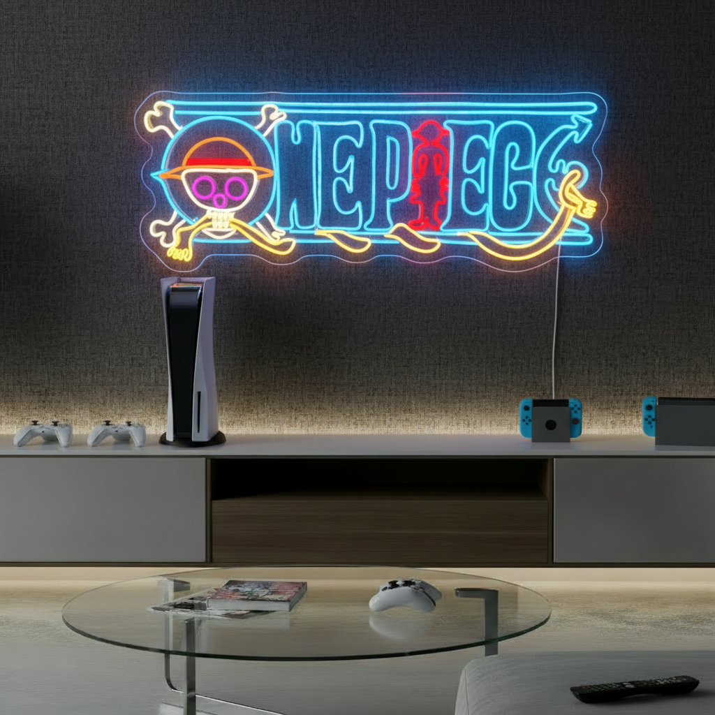 One Piece Neon Light Sign Led Neon Sign - VN03 - Customneonstudio