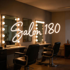 Custom Neon: Salon 180