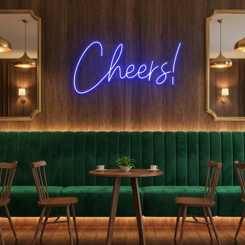 Cheers Led Neon Sign Light