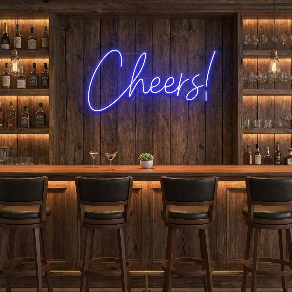 Cheers Led Neon Sign Light