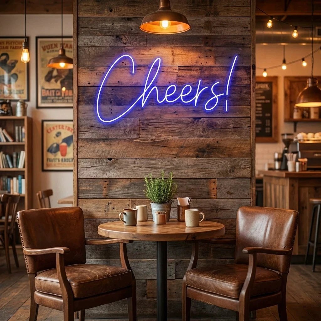 Cheers Led Neon Sign Light