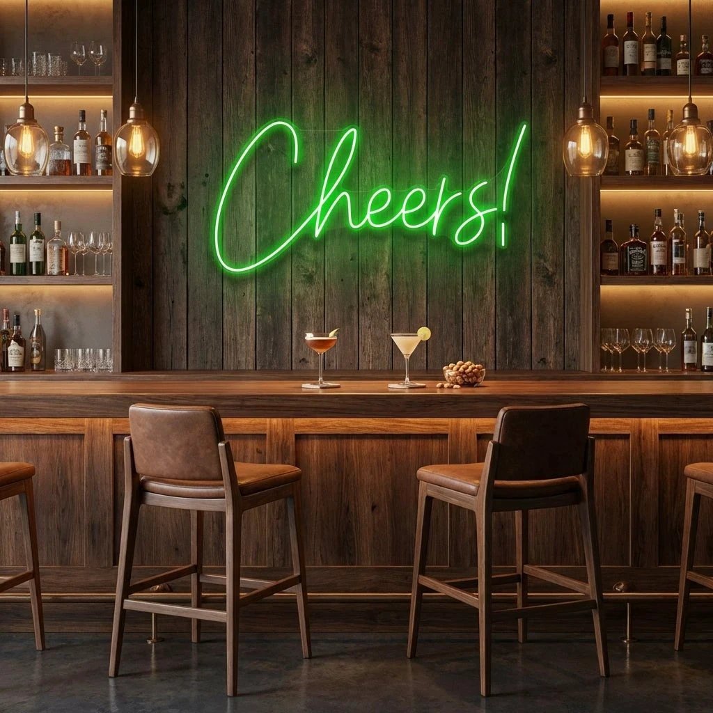 Cheers Led Neon Sign Light