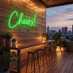 Cheers Led Neon Sign Light