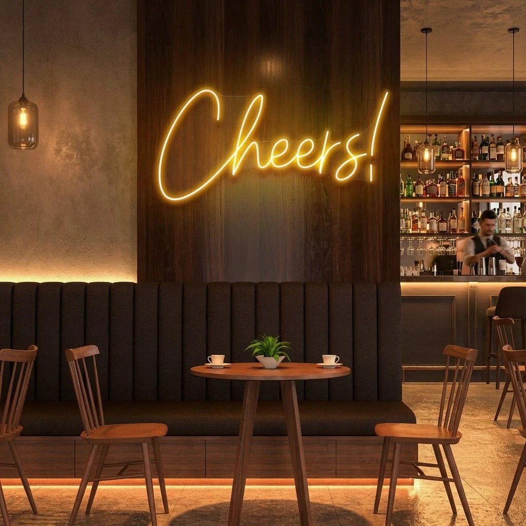 Cheers Led Neon Sign Light