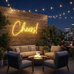 Cheers Led Neon Sign Light