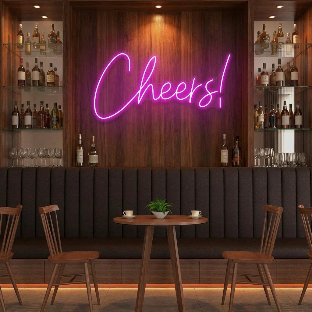 Cheers Led Neon Sign Light