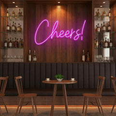 Cheers Led Neon Sign Light