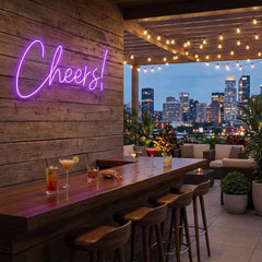 Cheers Led Neon Sign Light