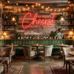Cheers Led Neon Sign Light