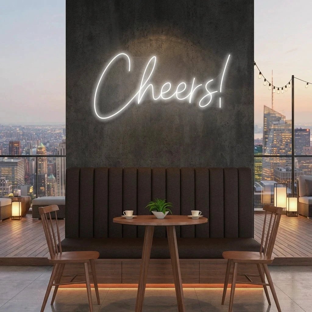 Cheers Led Neon Sign Light