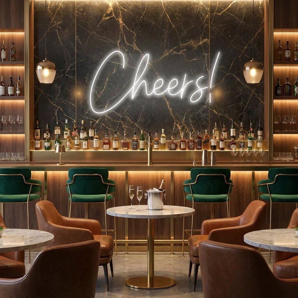 Cheers Led Neon Sign Light