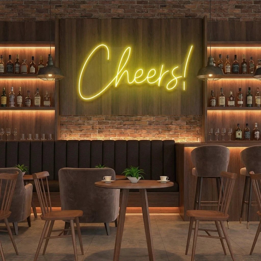 Cheers Led Neon Sign Light