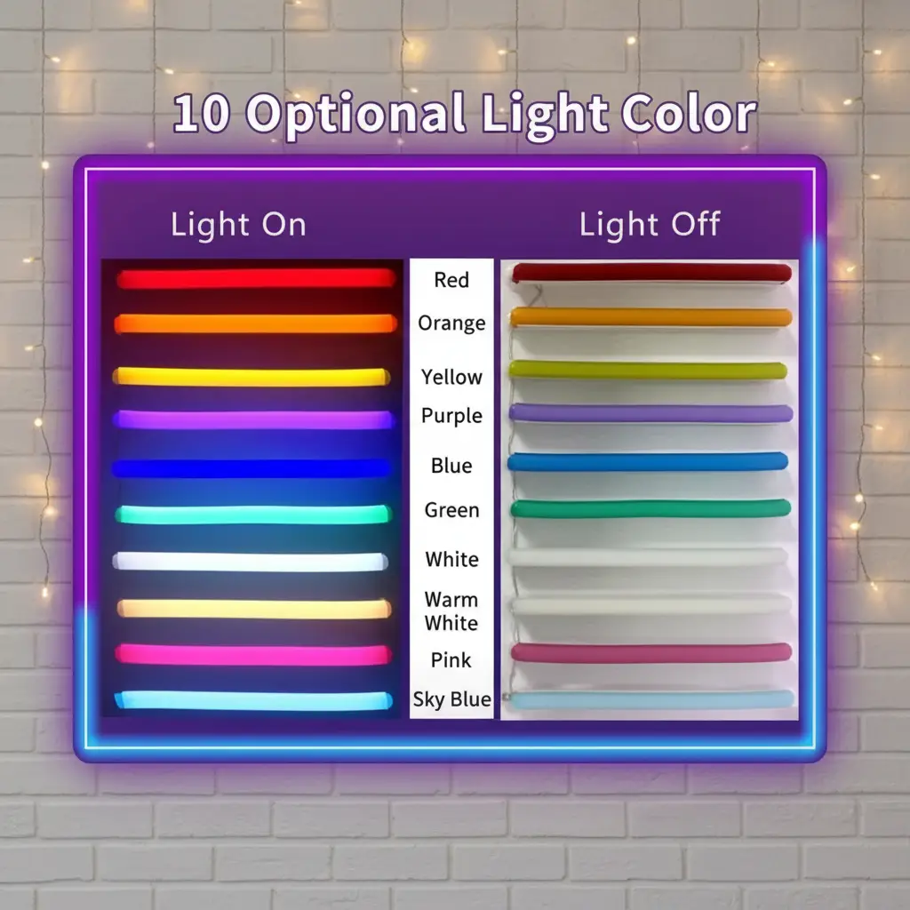 Til We Are Ghosts Neon Sign for Wedding&Home Decor – view 5