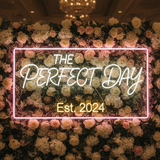 Heart Wedding Neon Sign