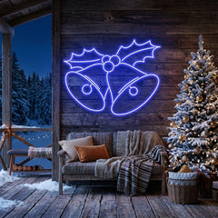 Christmas Bells Neon Sign