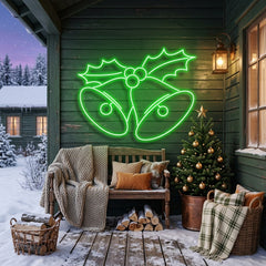 Christmas Bells Neon Sign