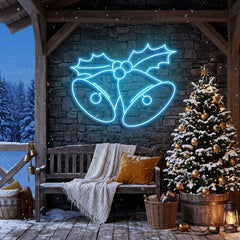 Christmas Bells Neon Sign