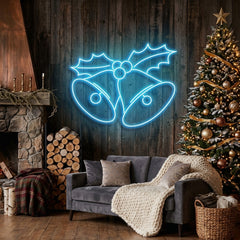 Christmas Bells Neon Sign