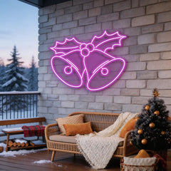 Christmas Bells Neon Sign