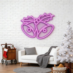 Christmas Bells Neon Sign