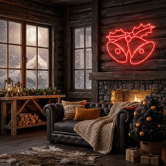 Christmas Bells Neon Sign
