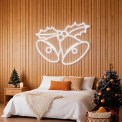 Christmas Bells Neon Sign