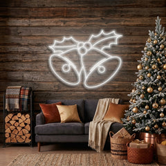 Christmas Bells Neon Sign