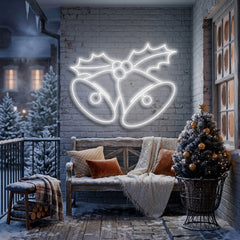 Christmas Bells Neon Sign