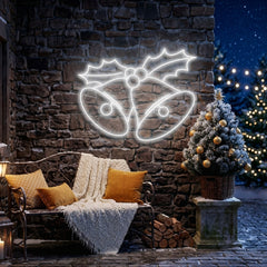 Christmas Bells Neon Sign
