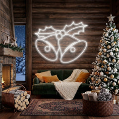 Christmas Bells Neon Sign