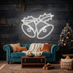 Christmas Bells Neon Sign