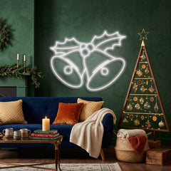 Christmas Bells Neon Sign