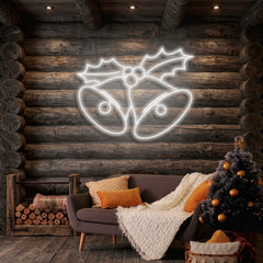 Christmas Bells Neon Sign