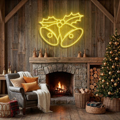 Christmas Bells Neon Sign