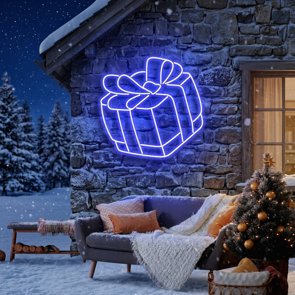 Christmas Gift Neon Sign